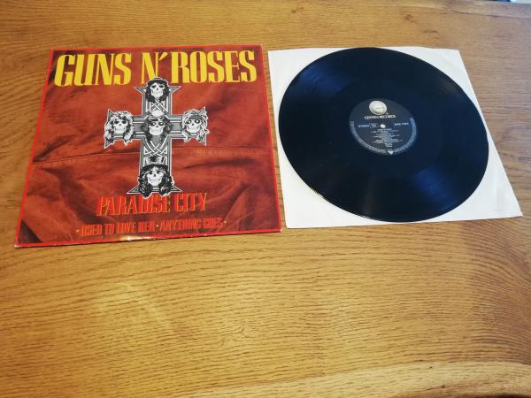 Guns`n Roses Paradise City 1989 Geffen Records GEF50 Deutsche Pressung VG/VG+